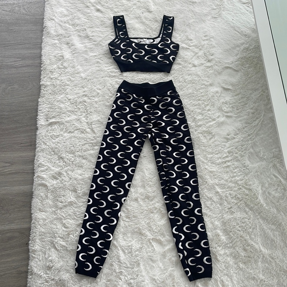 Two piece knit set